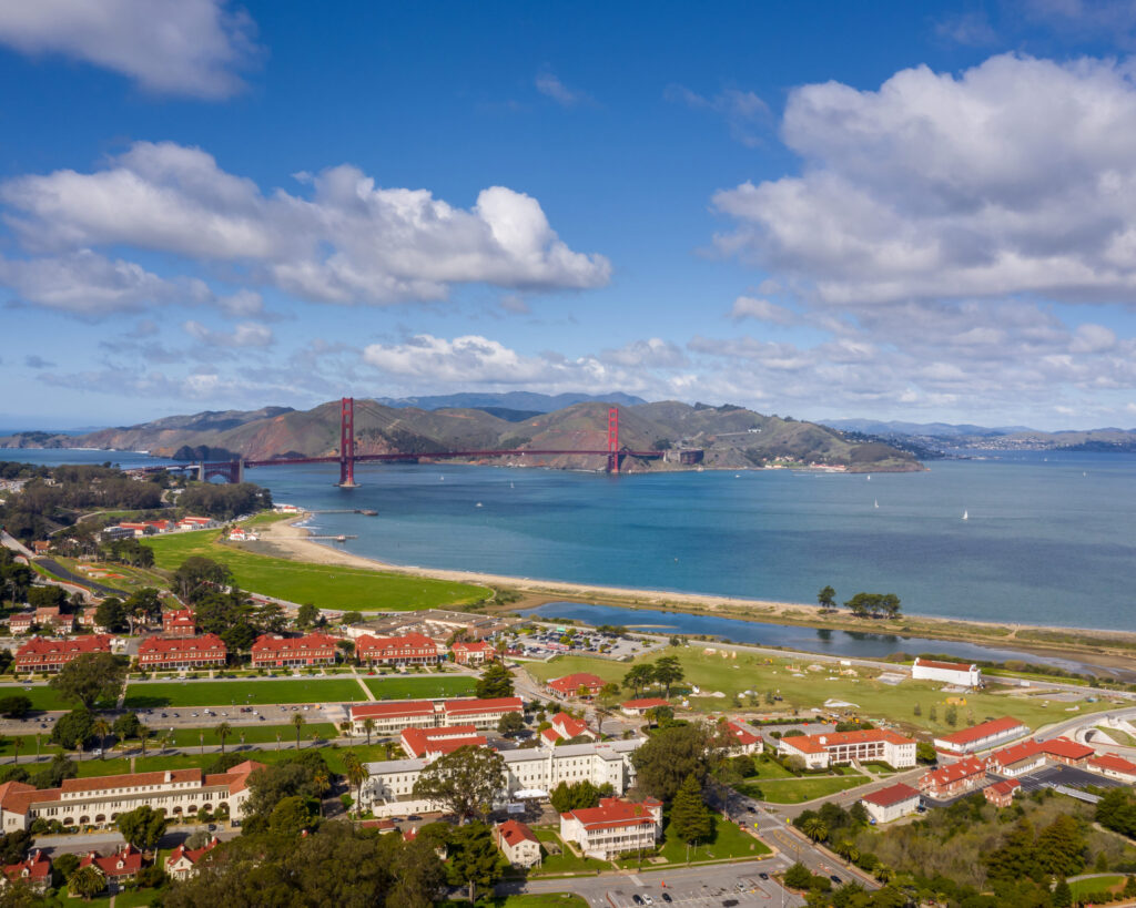 Restored Crissy Field national park